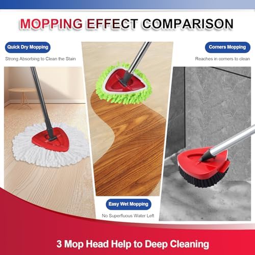 Deep Clean with O-Cedar 7-Pack Mop Pads