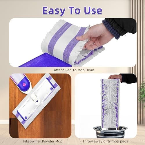 Generic 15 Count Disposable Mopping Pads for Swiffer PowerMop