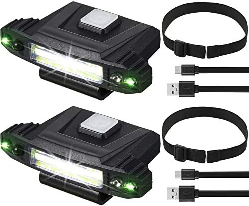 Muddle 2-Piece Rechargeable LED Cap Light