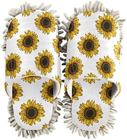 Sunflowers Mop Slipper Set