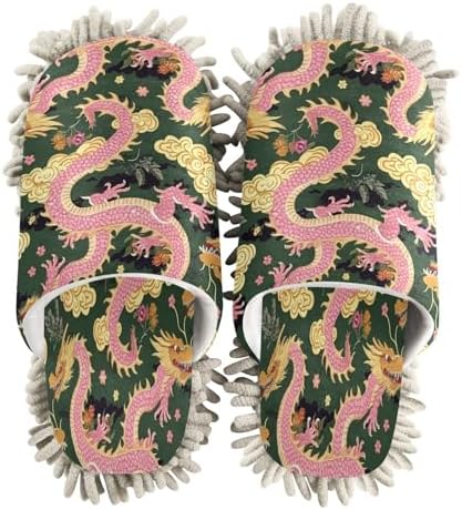 Colorful Dragon Kitchen Slippers
