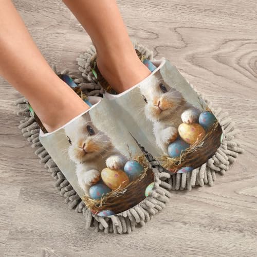 Durable Microfiber Slipper Mop for Family Use