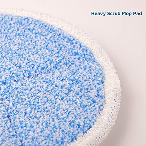 F FlammiSwappable Replacement Mop Pads for Bissell Spinwave