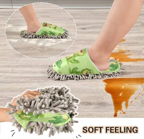 Healthy Mopping Experience Microfiber Slippers for MenWomen