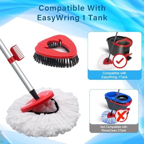 Compact 2-Pack for EasyWring M mop System by Fatmass
