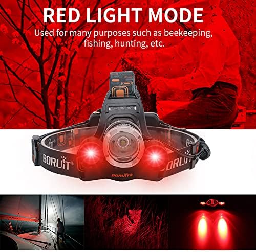BAttribute RJ-3000 LED Rechargeable Headlamp