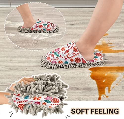 Your Bathroom Needs Stay Clean and Refresh Dominos Mop House Slippers by DOMIKING