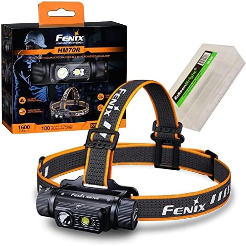 Fenix HM70R 1600 Lumen Headlamp with Case