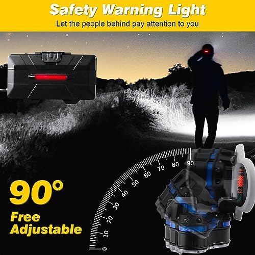 Rechargeable Headlamp Bright 18000 Lumens