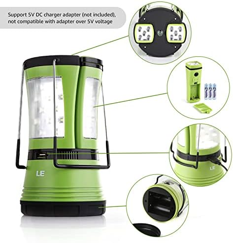 Lightning EVERRechargeable LED Camping Lantern Everything You Need for a Bright Evening