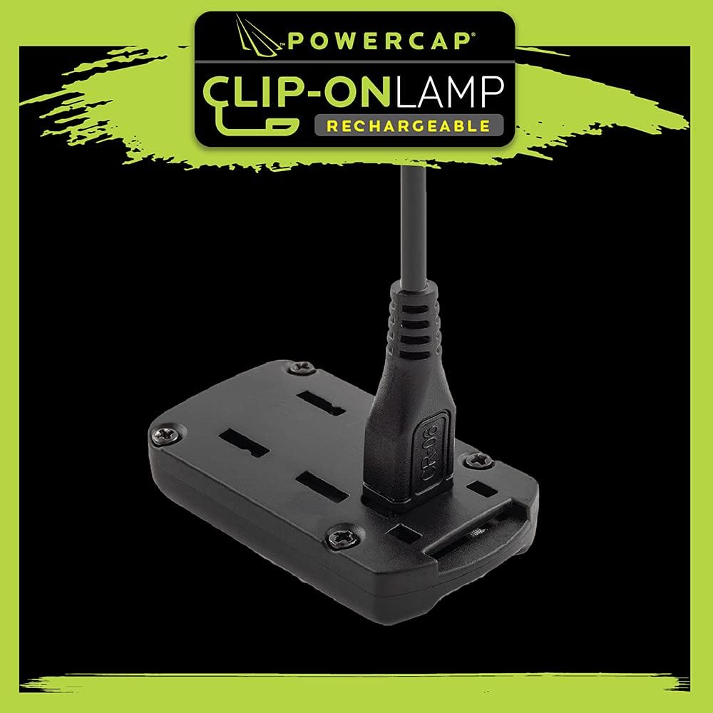 Powercap - Rechargeable LED Hat Clip On Headlamp