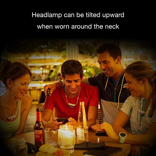 PETZL Bindi Headlamp 5050 Brightness Rechargeable Tilt Lock