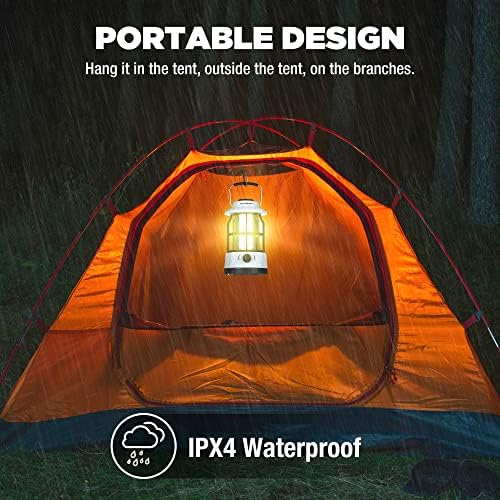 Even Brite LED Camping Lantern Rechargeable Headlamp