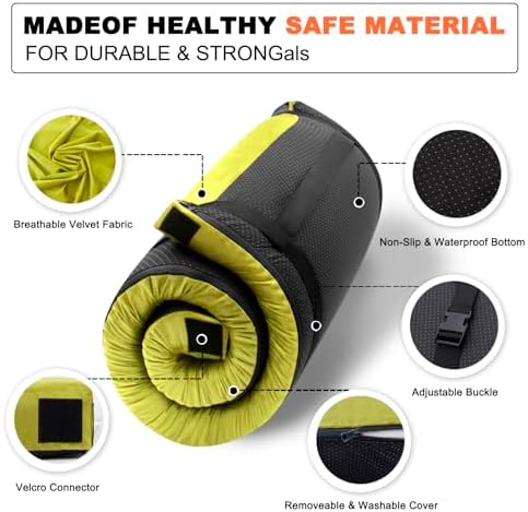 Memory Foam Camping Mattress for Outdoor Adventures