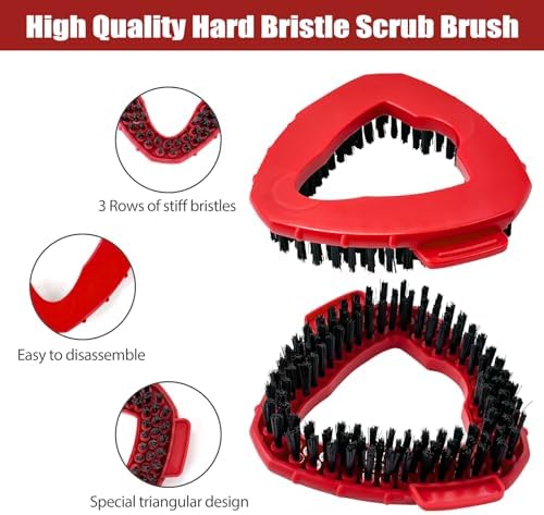 Puiuisoul Spin Scrub Brush Heads 2 Pack