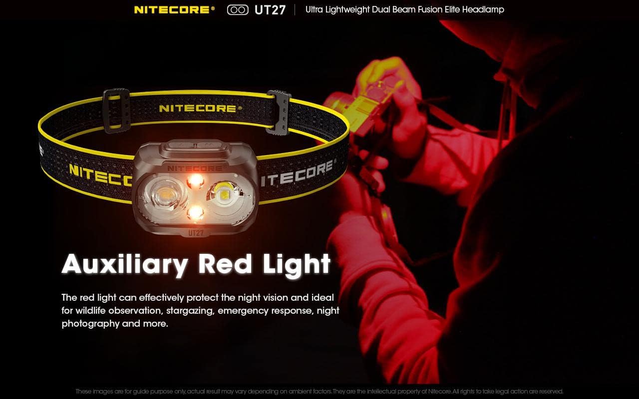 Nitecore UT27 Dual Beam Elite Headlamp PRO