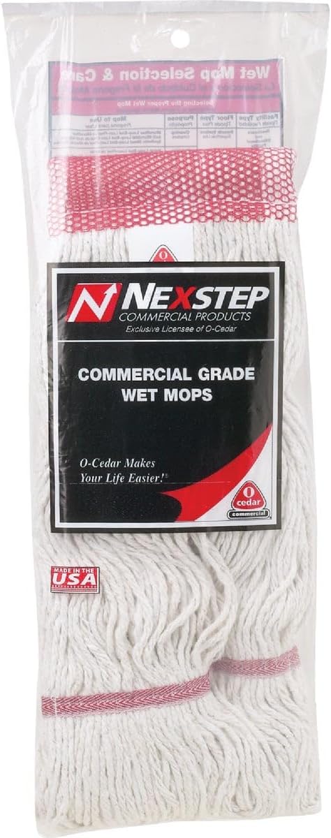 Sturdy Wet Mop Fends off Streaks