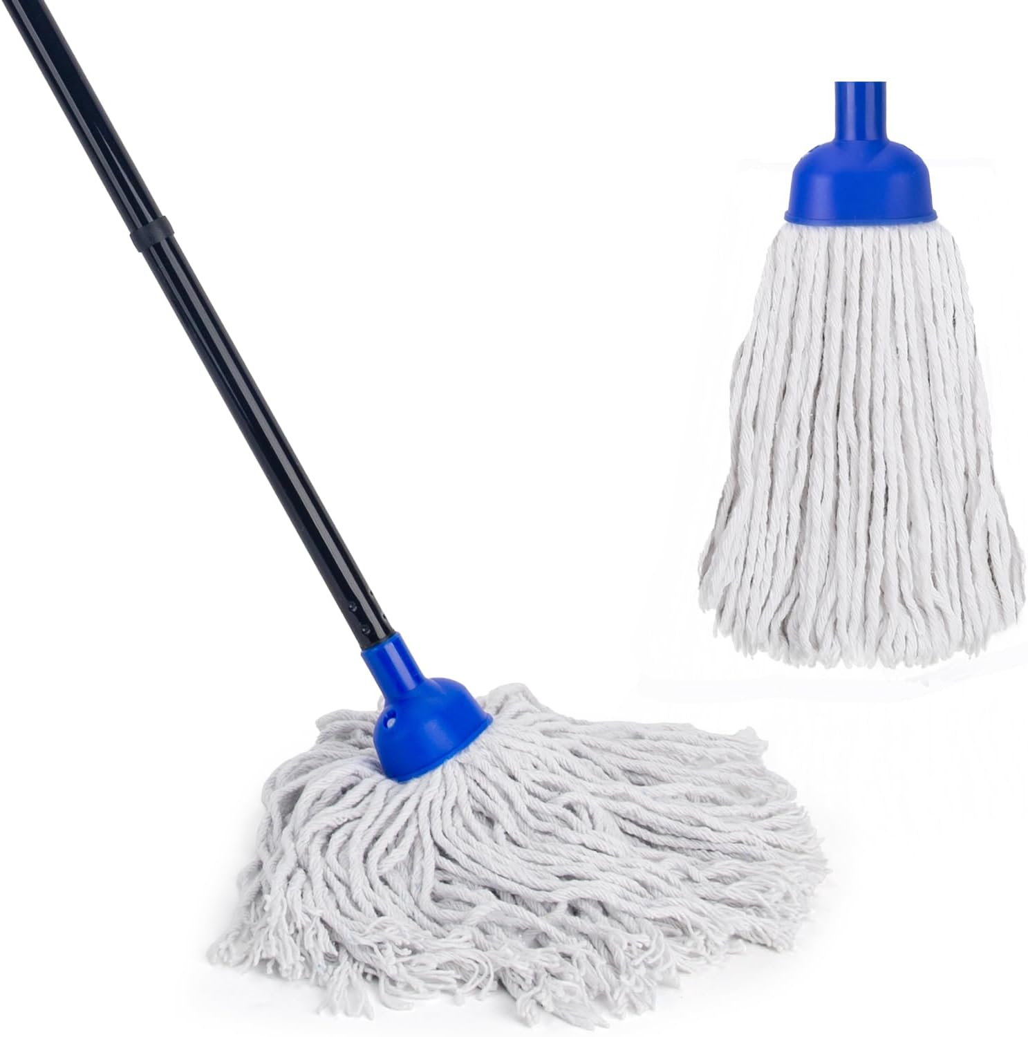 KeFanta Mop Heads Replacement 2Pcs with 08 Handle