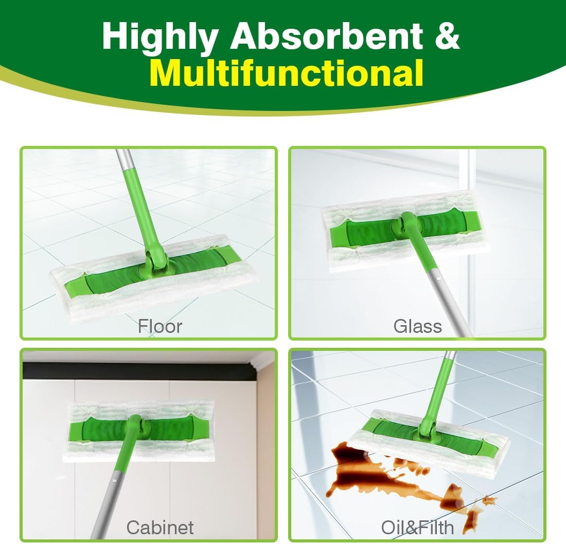 Swiffer Compatible Dry Mop Pads 64 Count