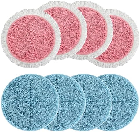 8-Pack beiLan Replacement Mop Pads for 728-inch Electric Mops