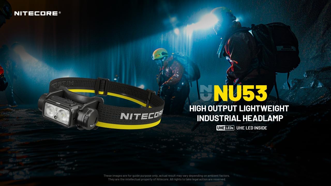 Nitecore NU53 1800 Lumen Headlamp US