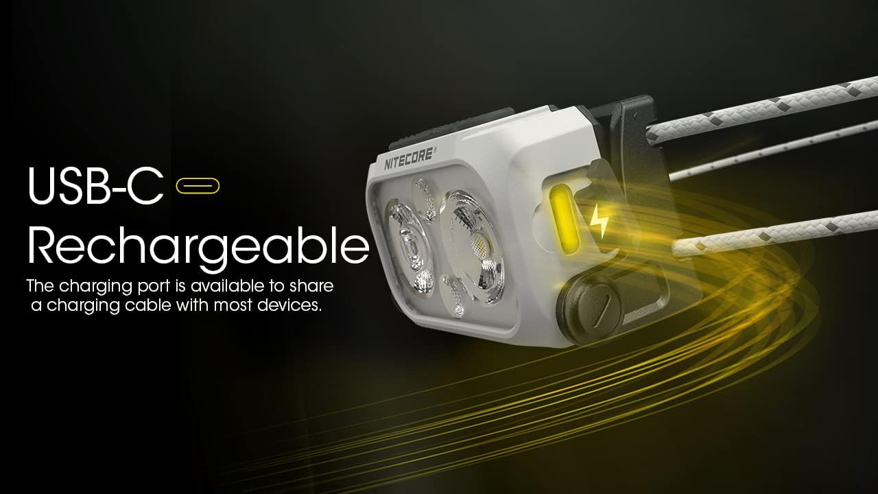 Nitecore NU21 Lightweight Headlamp 360 Lumen Rechargeable