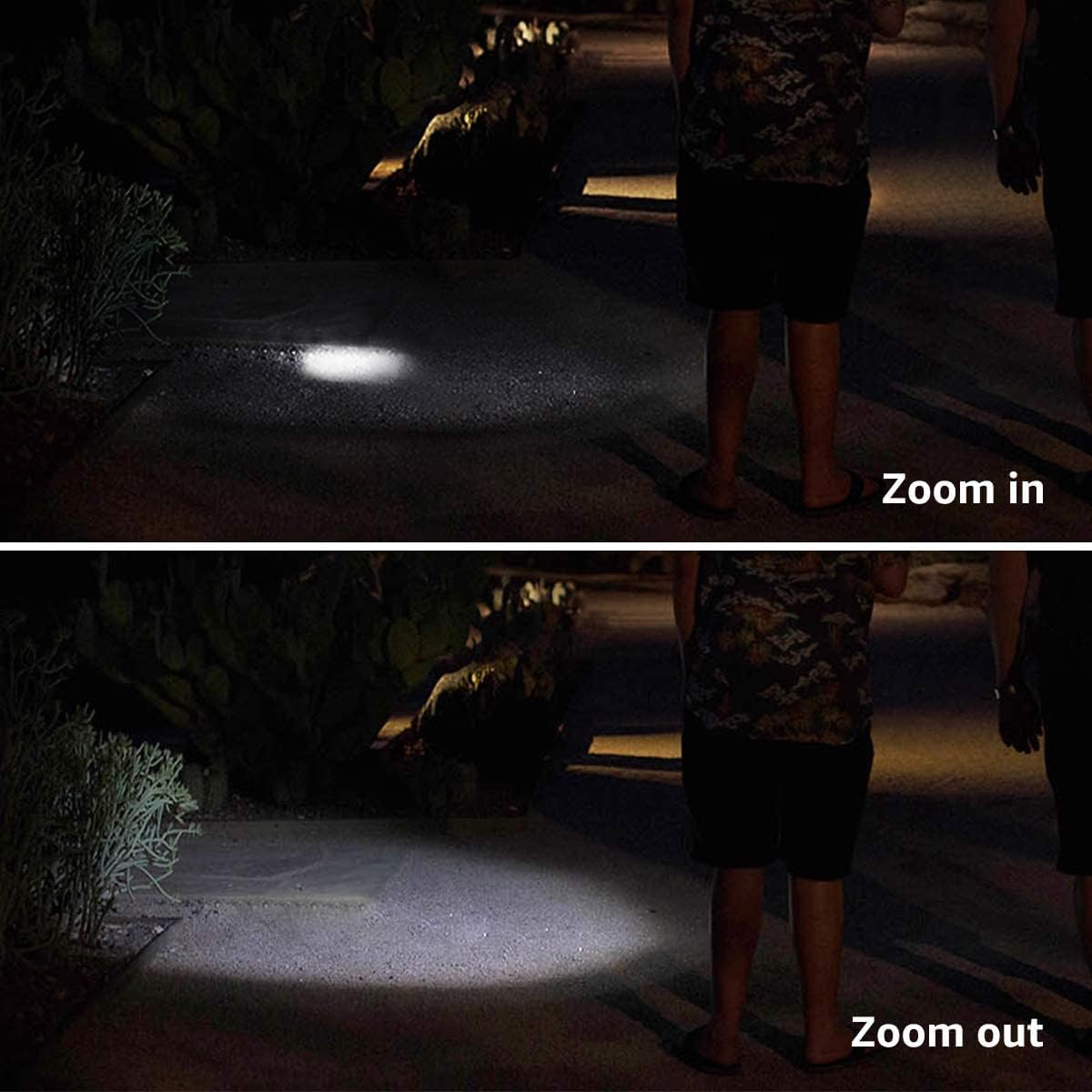 Lighting EVER Bundle - Rechargeable Headlamp Flashlight for Outdoor Use