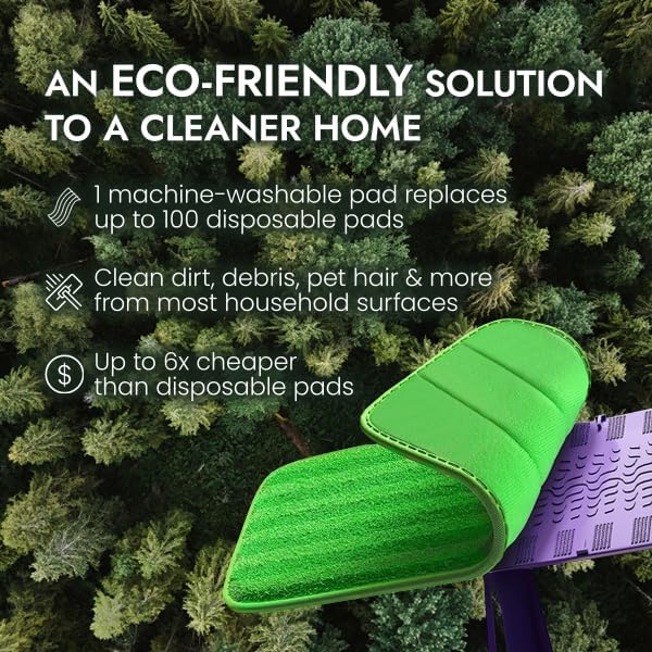 Reusable Swiffer Mop Pads Microfiber 2-Pack