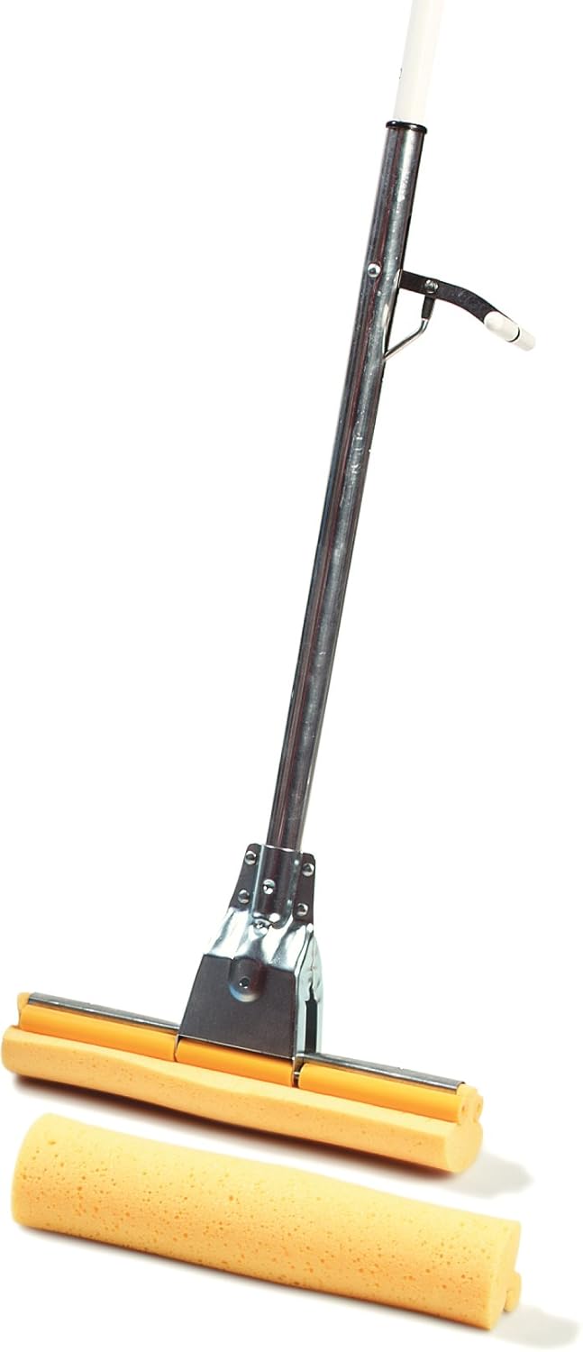 SPARTA Flo-Pac Sponge Mop Yellow 12 inches