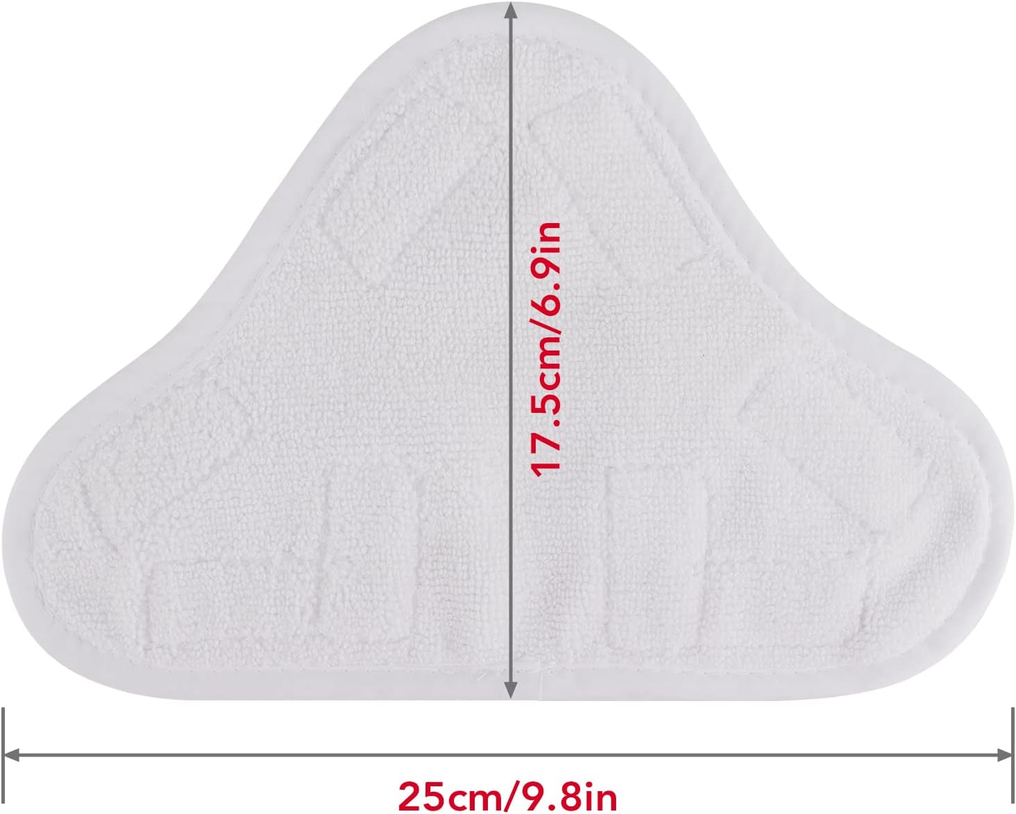 8-Piece Microfiber Steam Mop Pad Replacement for H2O H20 Mop X5