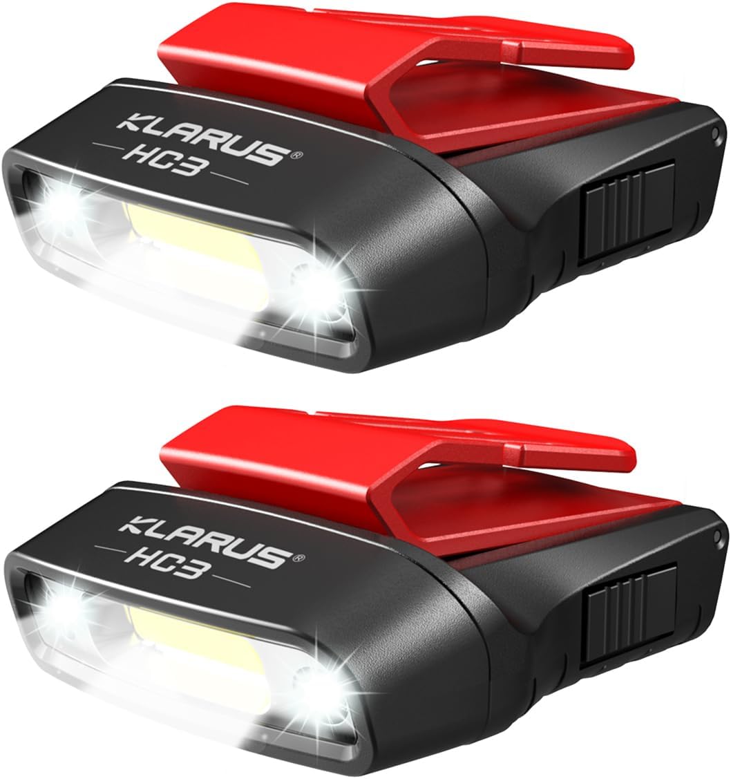 Klaurus HC3 Rechargeable Motion Sensor Hat Light