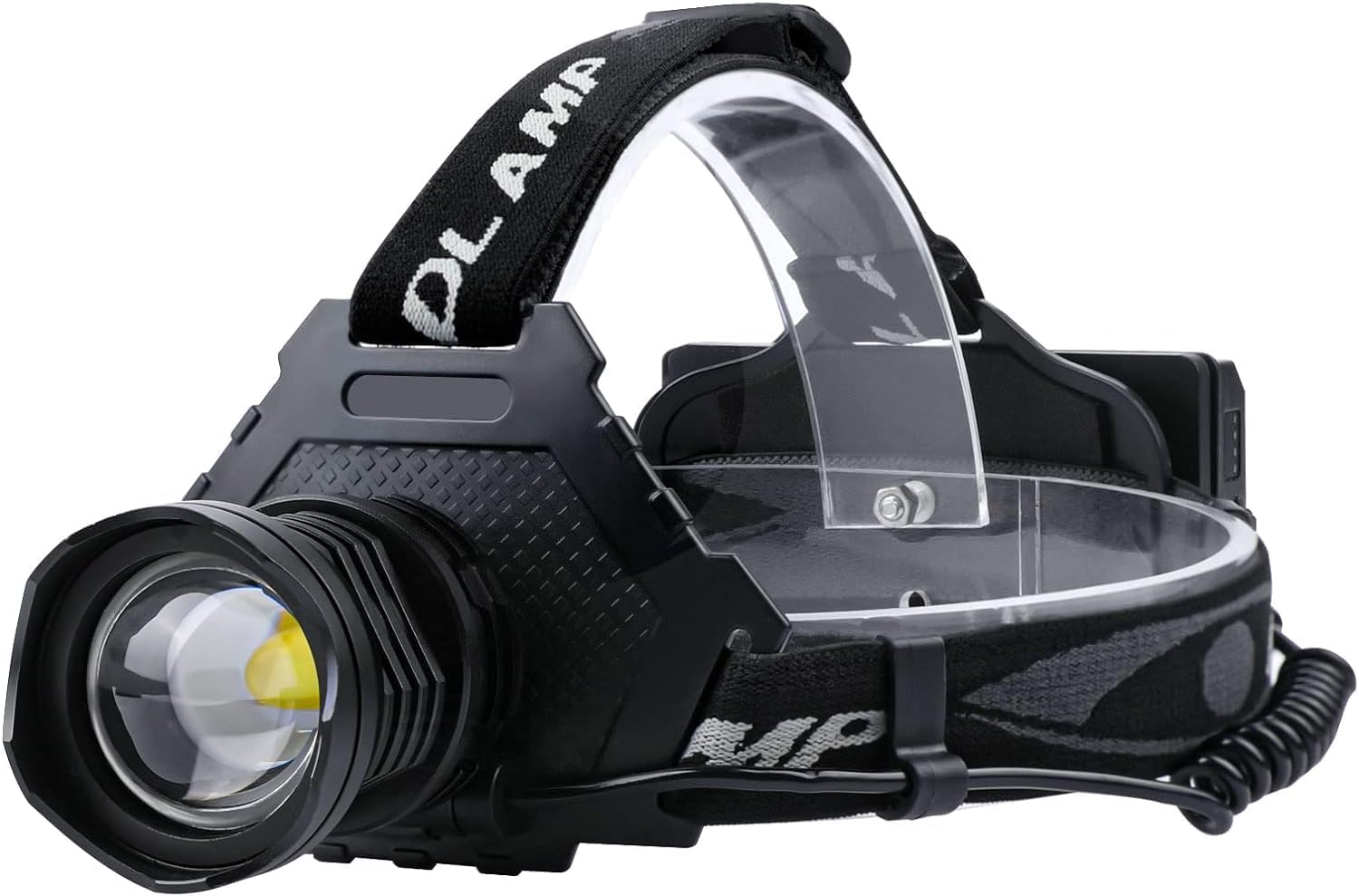 AMAKER LED Rechargeable Headlamp with 5 Modes and IPX7 Waterproof