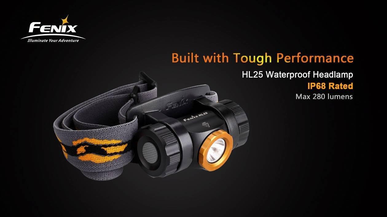 Fenix HL25 Headlamp with 280 Lumens