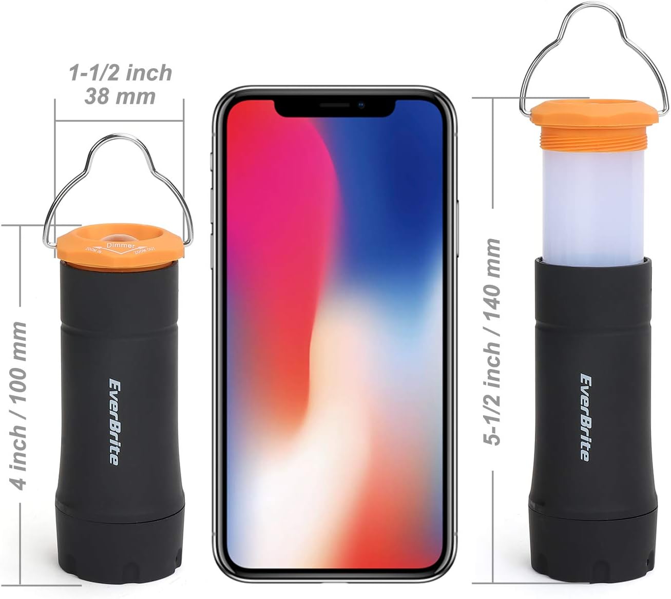 2-in-1 Mini Lantern Headlamp Set