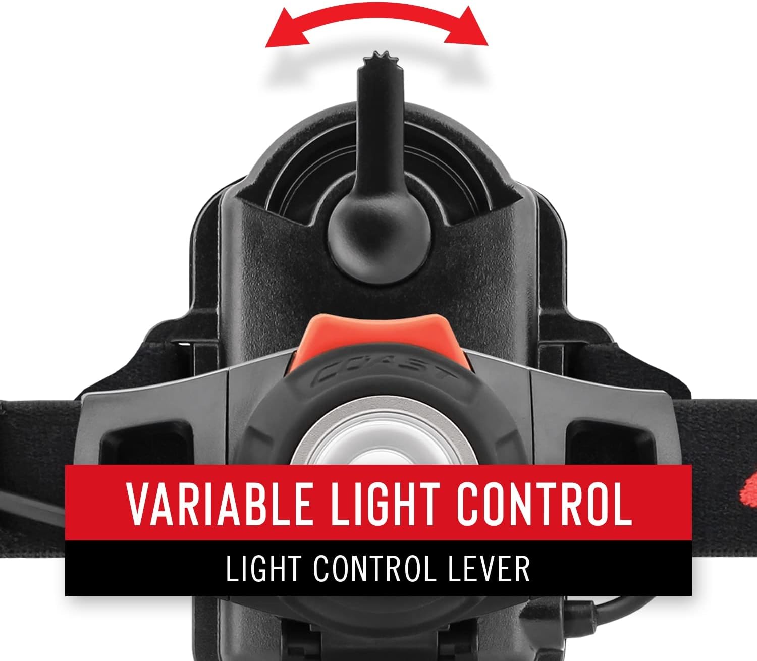 Coast HL7 330 Lumen Focusing LED Headlamp with TWIST FOCUS Black