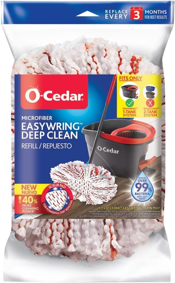 O-Cedar 2 EasyWring Spin Mop Head Replacements