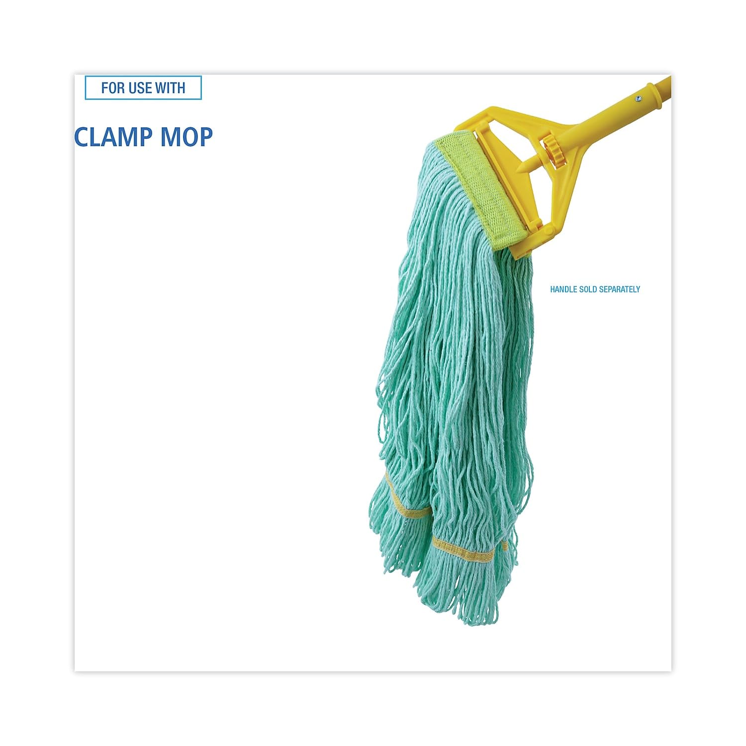 Boardwalk EcoMop Mop Head 12Carton with Loop Design for Effective Mopping