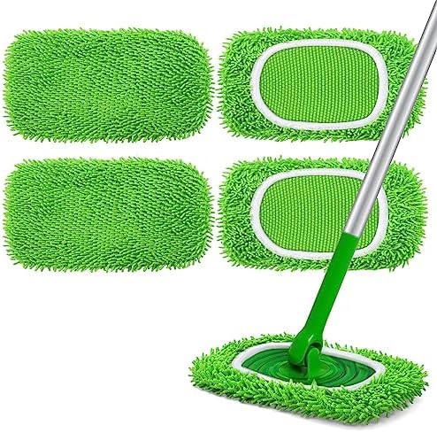 Microfiber Reusable Mop Pads for Easy Cleaning