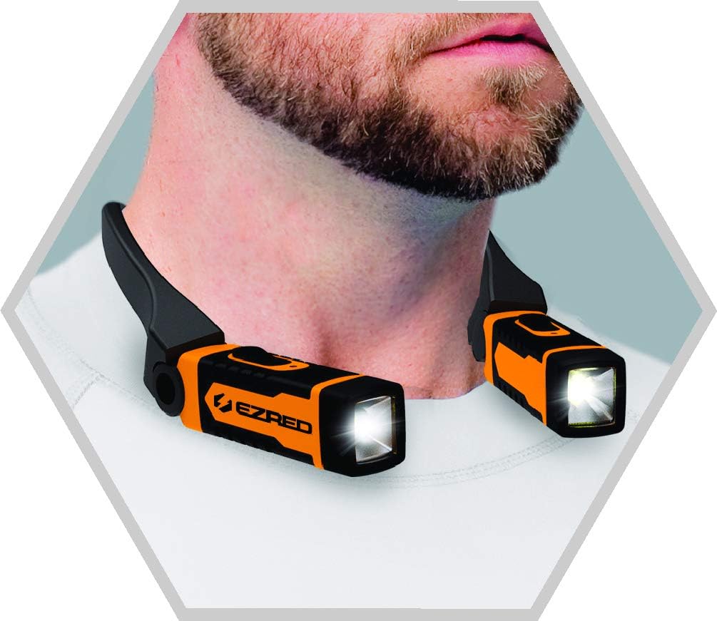 EZRED Rechargeable Neck Light for Mechanics