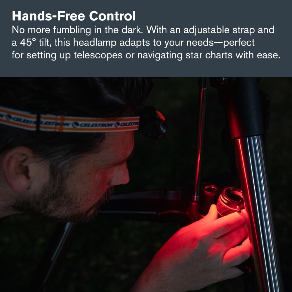 Celestron Night Vision Headlamp Perfect for astronomy and camping