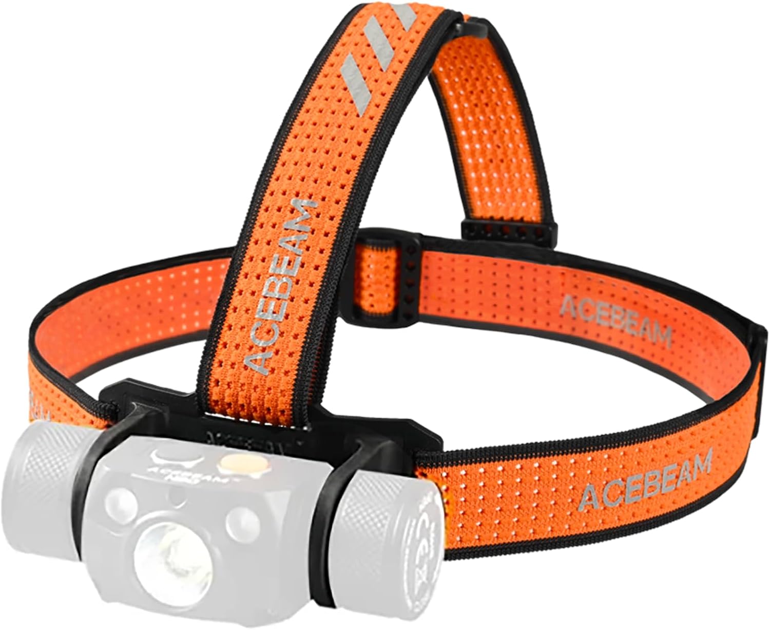 ACEBEAM Adjustable Headlamp Bracket Comfortable and Reflective for H30 in NCAA