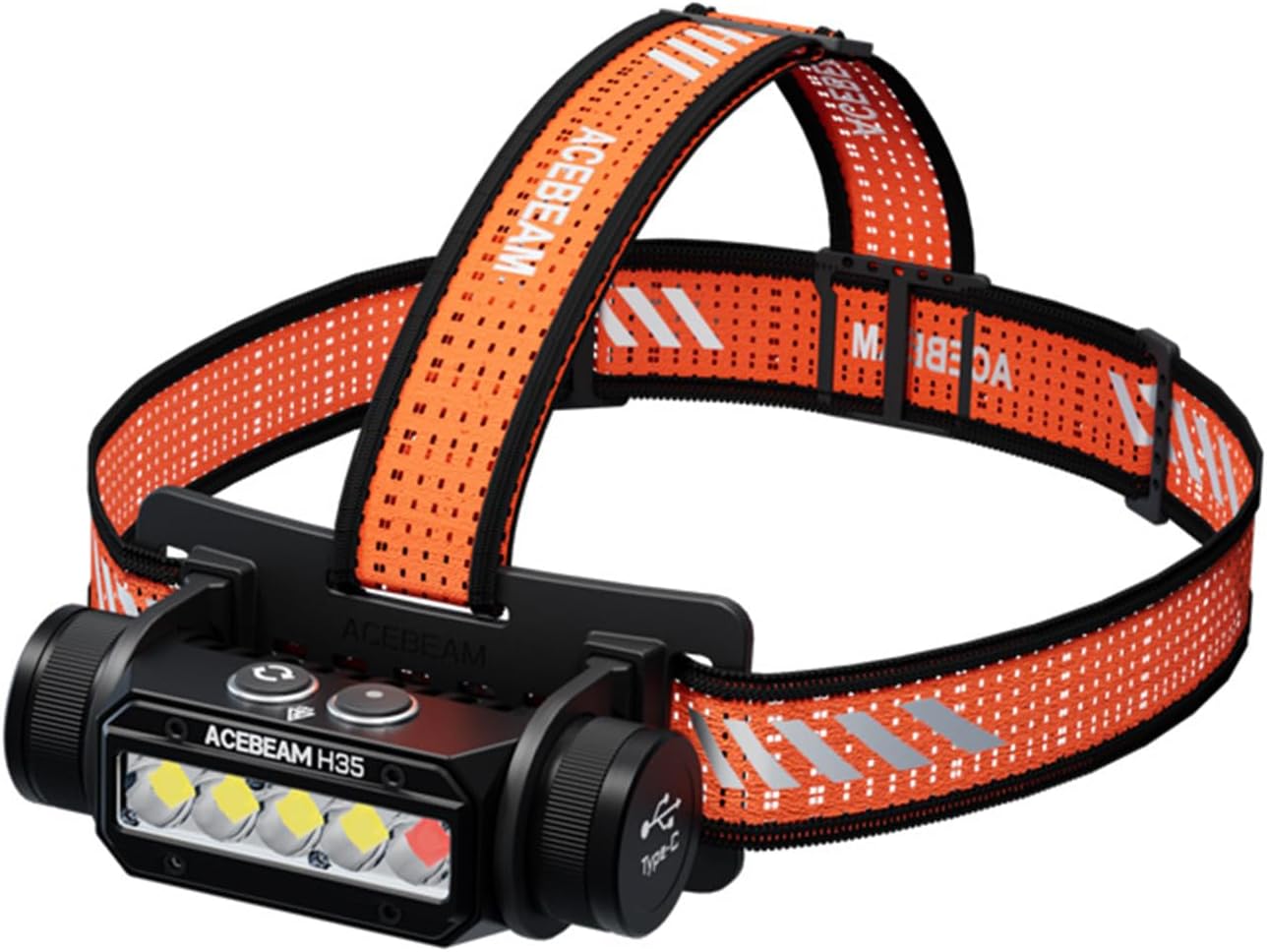 Acebeam H35 2600 Lumens Dual Light Source Headlamp