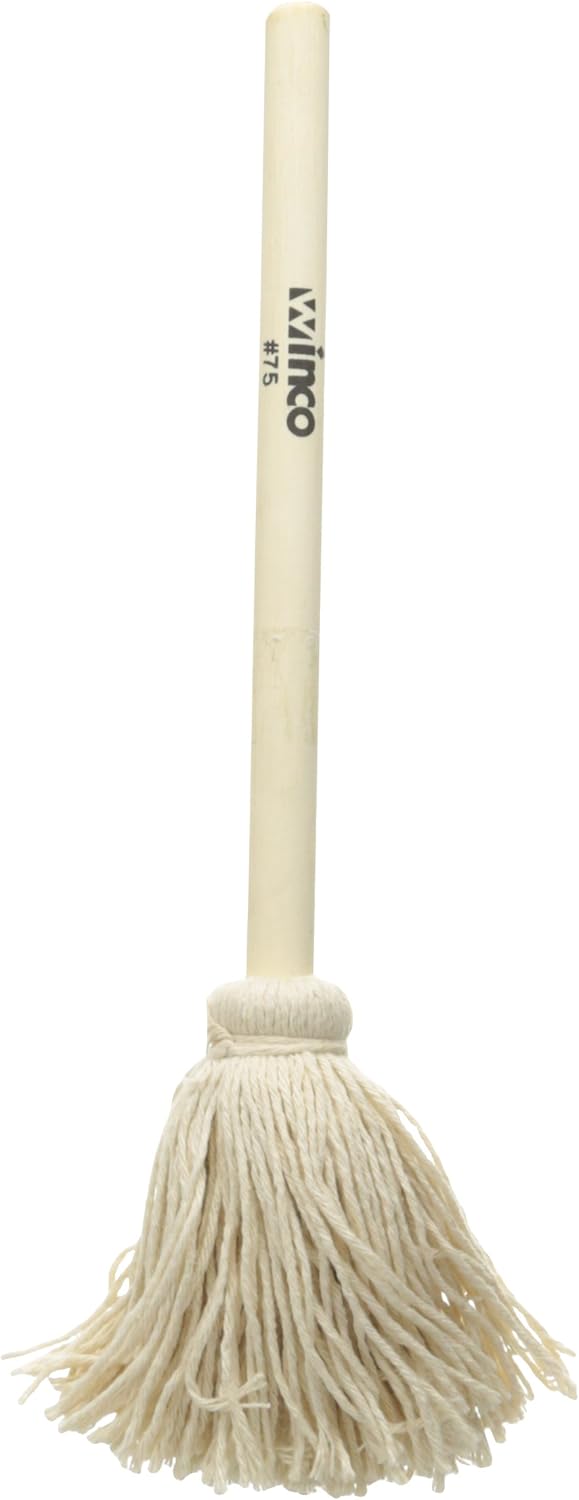 Winco Oil Mop 13-Inch Replacement Head for Mopping
