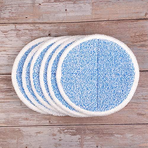 F FlammiSwappable Replacement Mop Pads for Bissell Spinwave