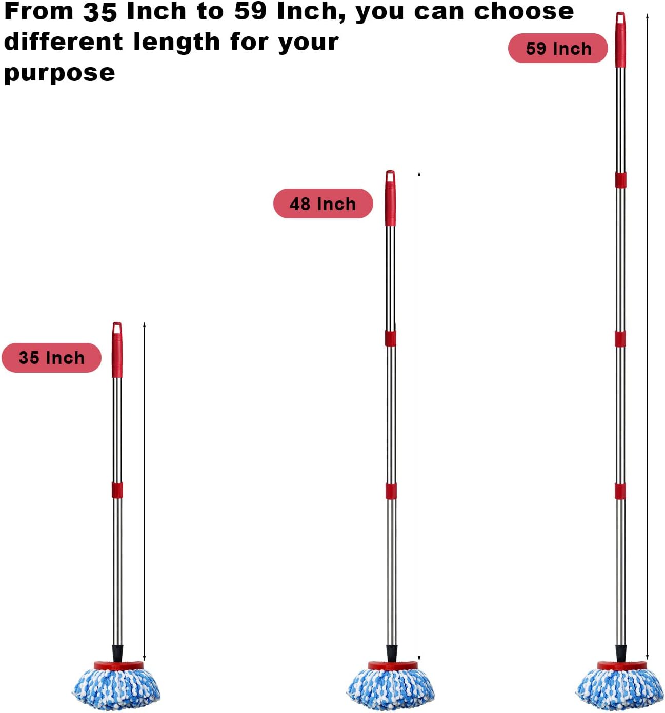 Extend Reaches with 35-59 Mop Handle