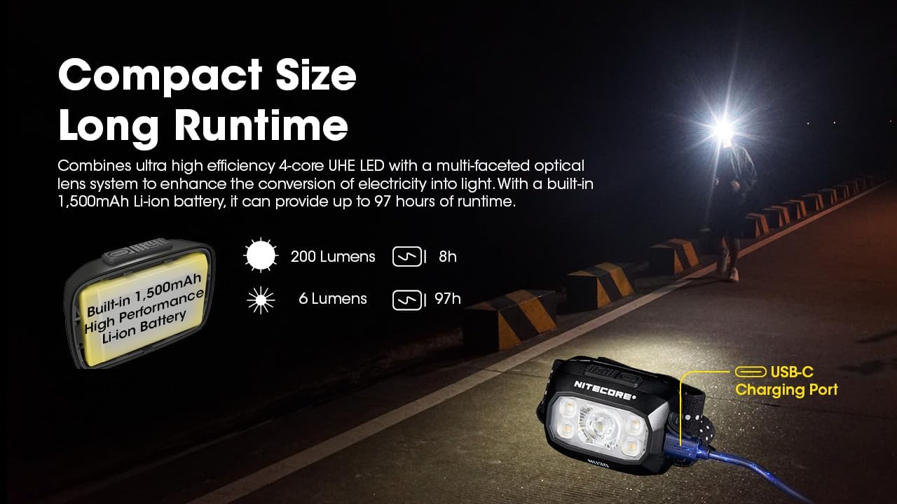 Nitecore NU30 Power to See in Dark