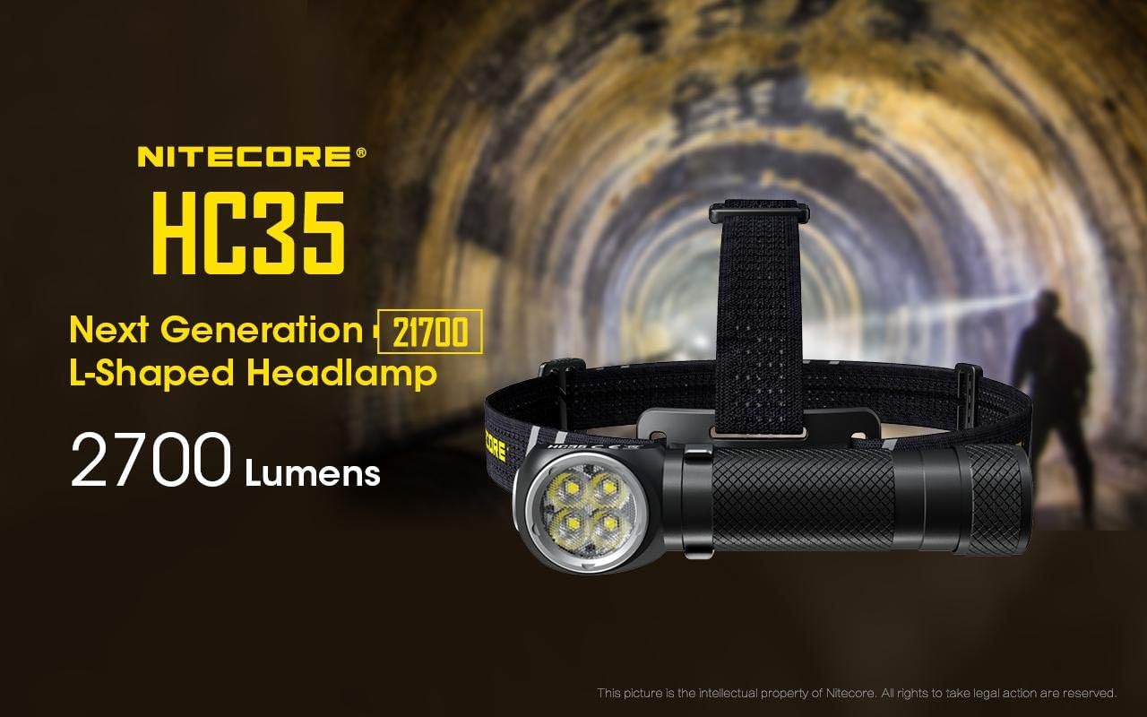 Nitecore Rechargeable LED Headlamp - 2700 Lumen Output