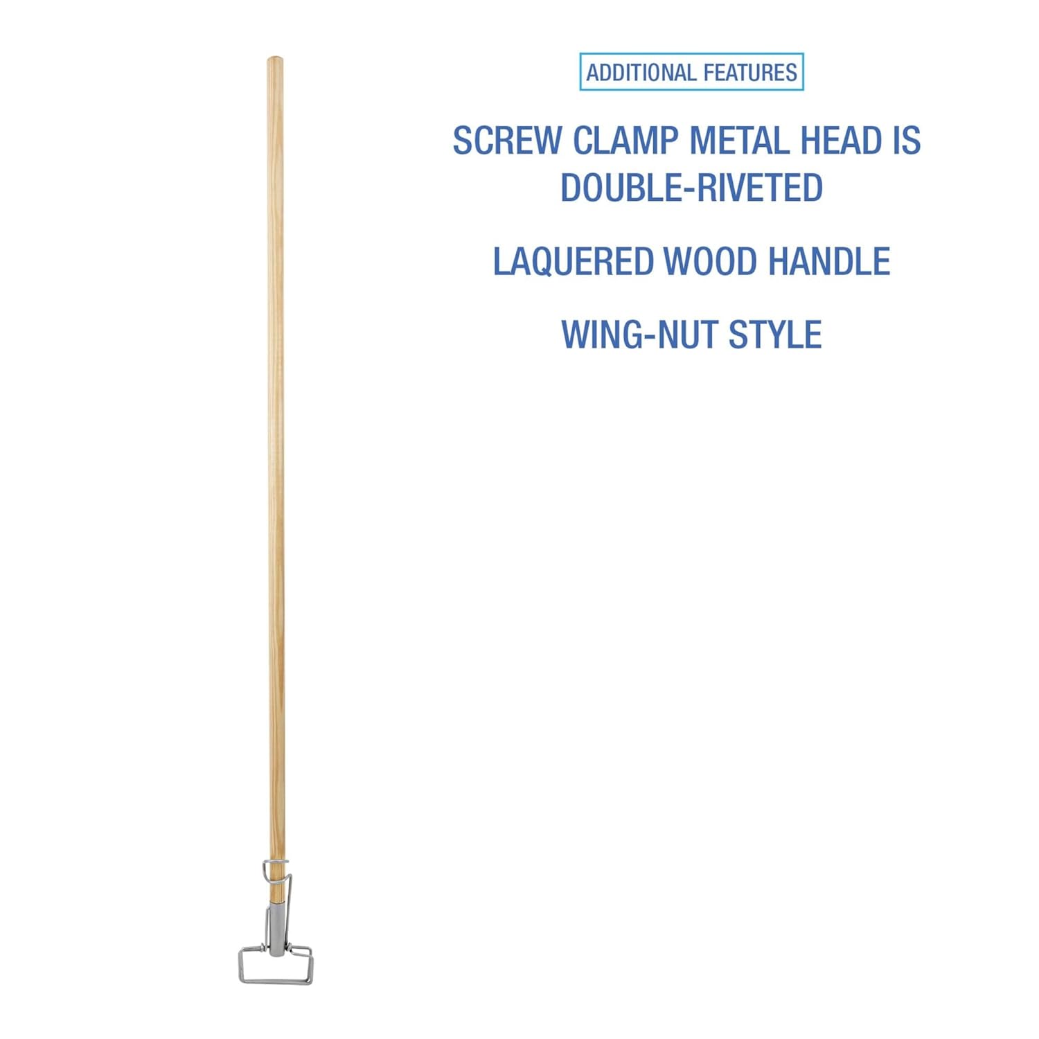 Durable Spring Grip Mop Handle