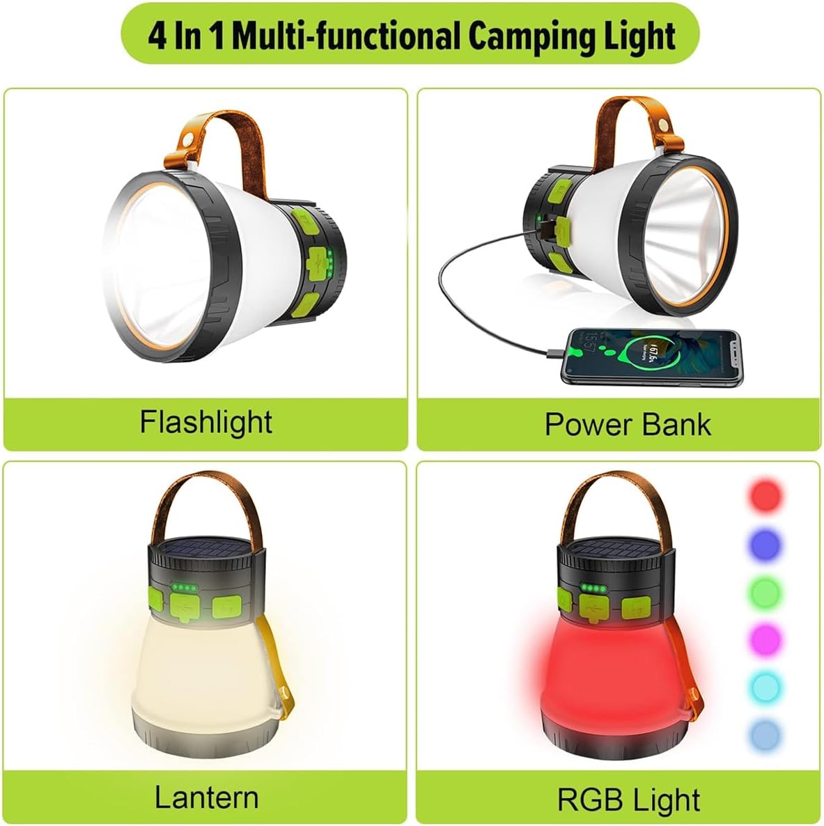 1500 Lumens LED Camping Lantern