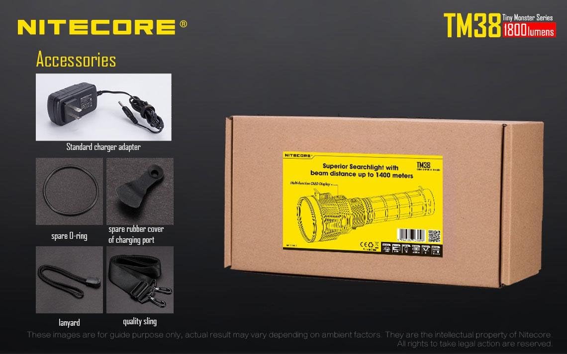 TM38 Searchlight HC33 Headlamp Rechargeable Dual-Purpose Lantern